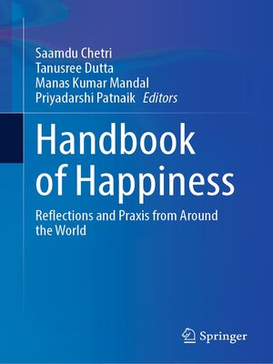 cover image of Handbook of Happiness